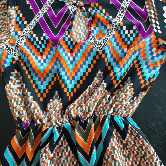 Charlotte Russe Small Multicolored Dress - Picture 9 of 12